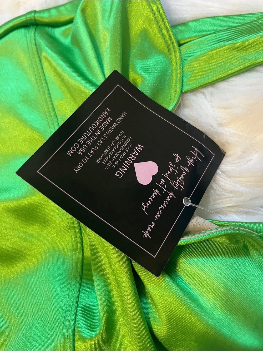 Dancewear KK Girls' Shimmer Green Ruffle One-Piece leotard